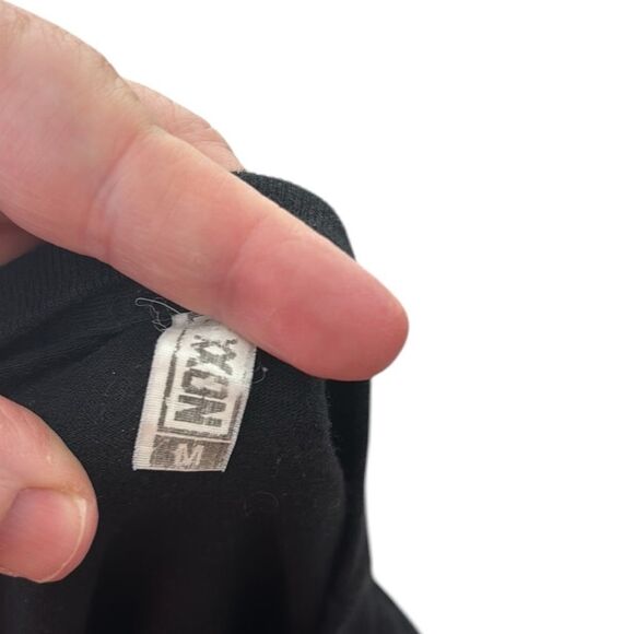 Dixxon mens graphic long sleeve ‘death or glory’ tee skull roses flash art - Picture 7 of 7